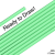 $3.75 - Bright Green